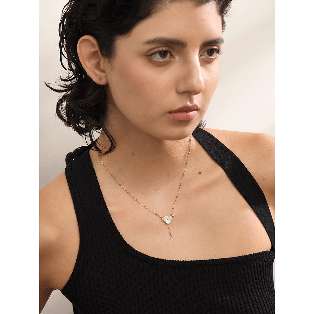 Colar Flor Zircônia Zoe