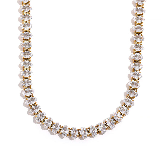 Colar Riviera Oval Selin