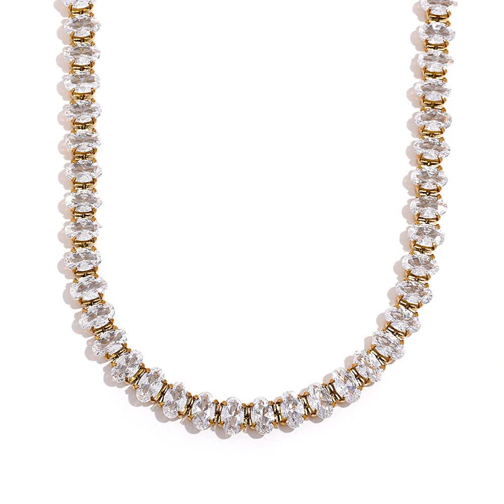 Colar Riviera Oval Selin