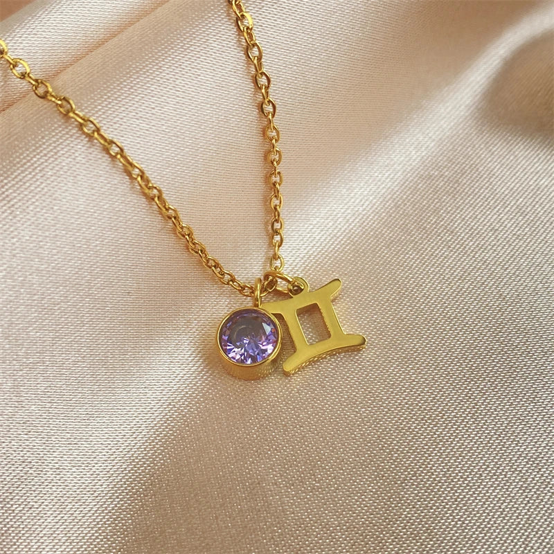 Colar Signos com Zircônia Beth