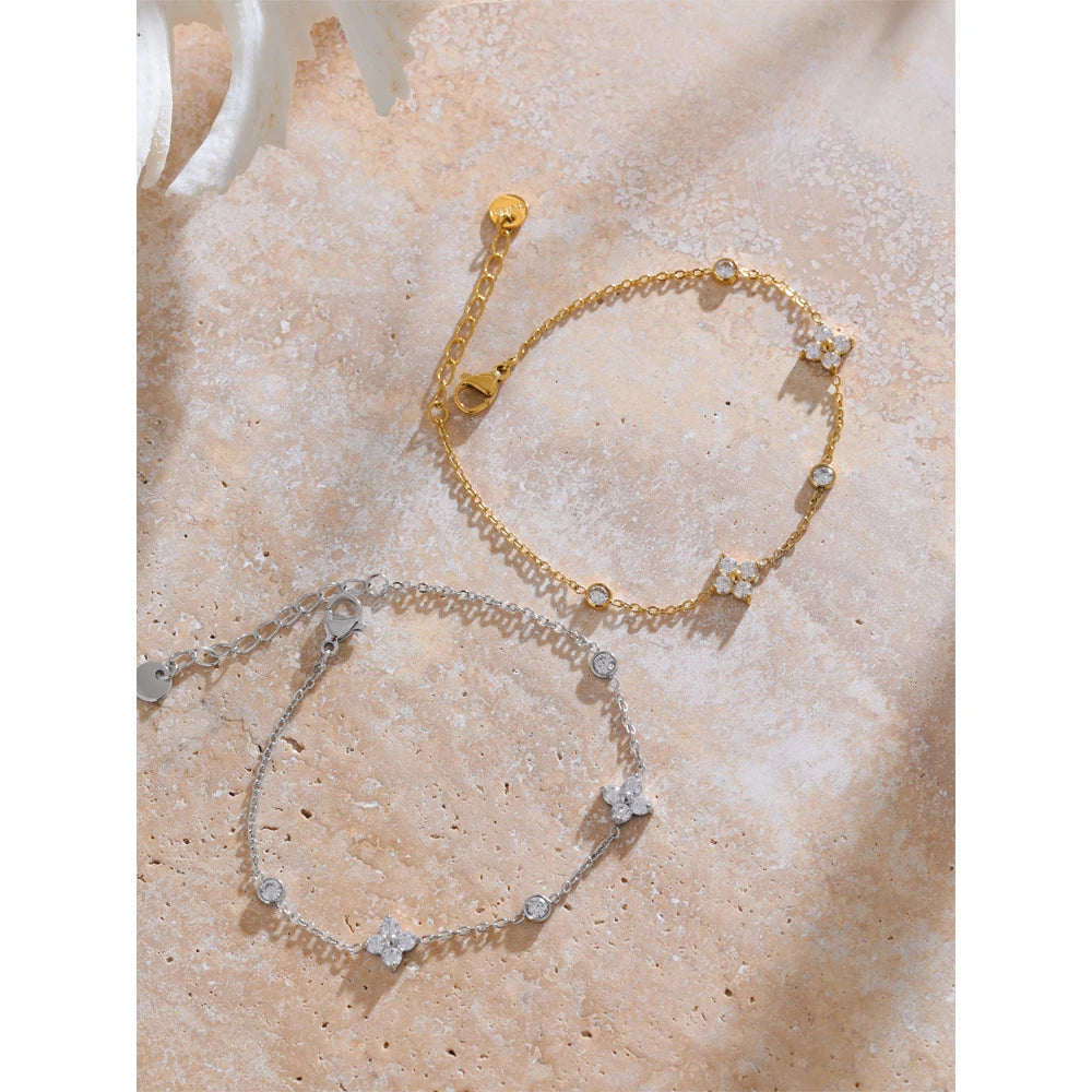 Pulseira Minimalista Pontos de Luz Olivia