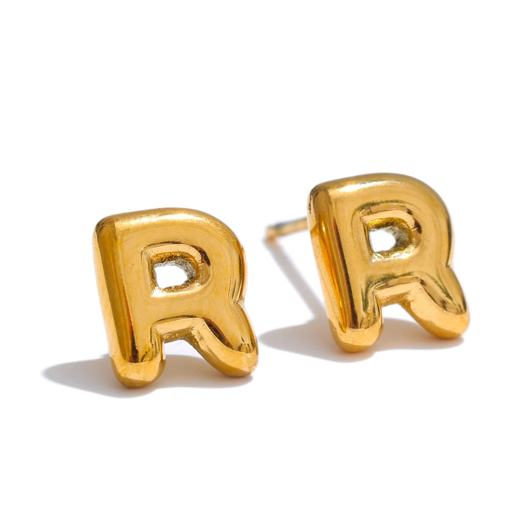 Brinco Inicial Minimalista Banhado em Ouro 18k
