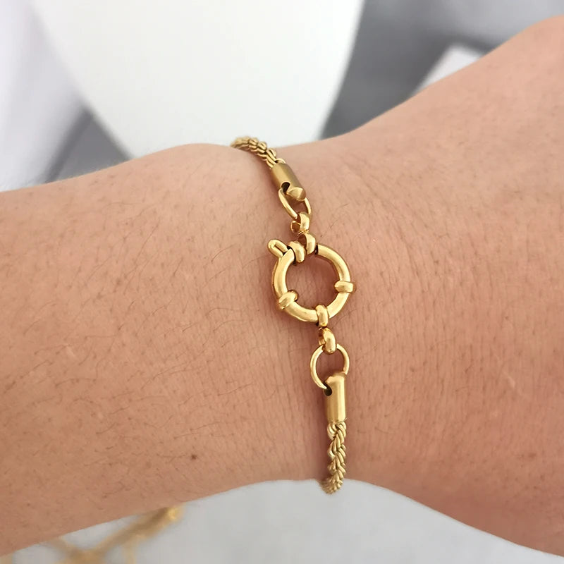 Pulseira Rede Fecho de Âncora Velisse