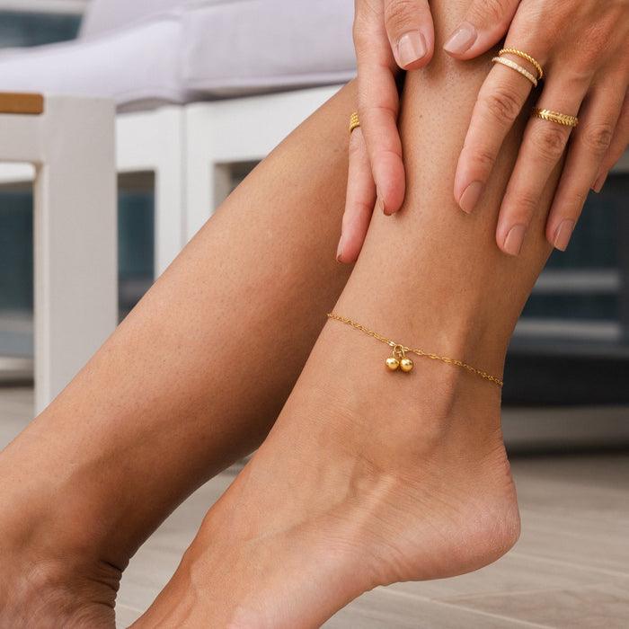 Tornozeleira Ball Nayla - Auriella Joias