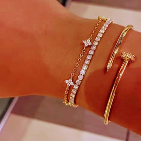 Bracelete Prego Zircônia Havena