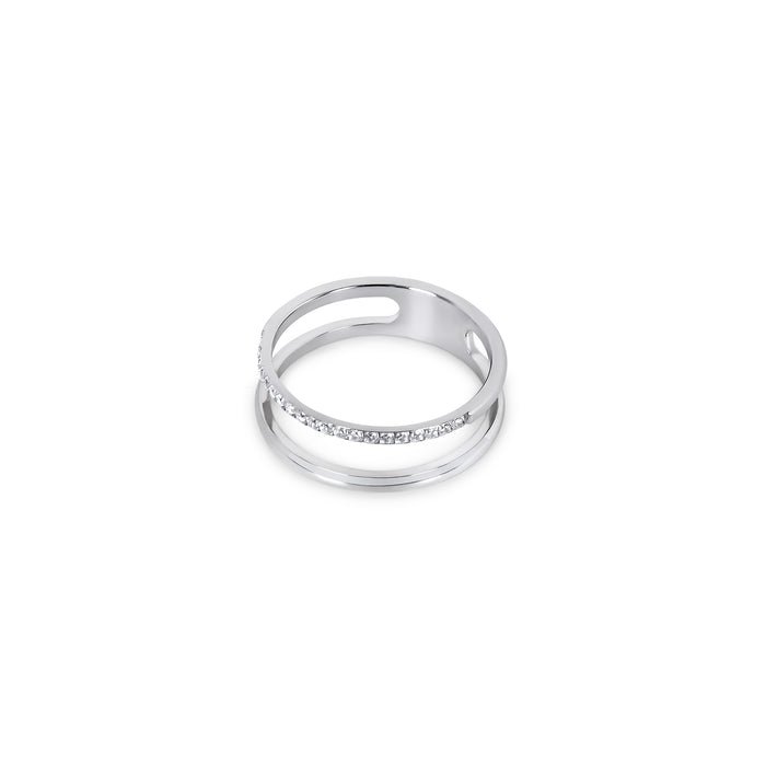 Anel Vienna Minimalista Keli - Auriella Joias