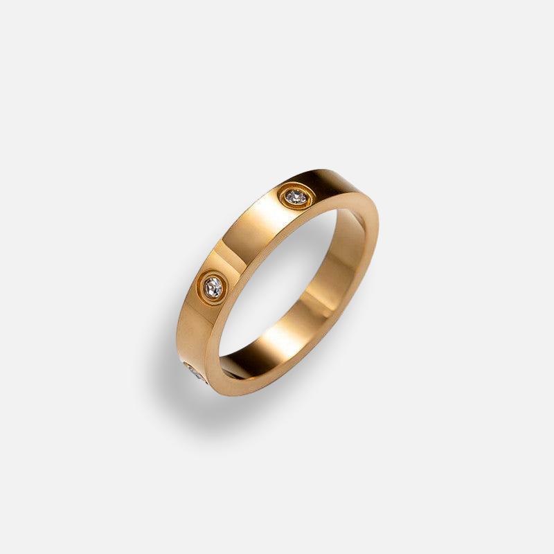 Anel Zircônia Cartier Ori