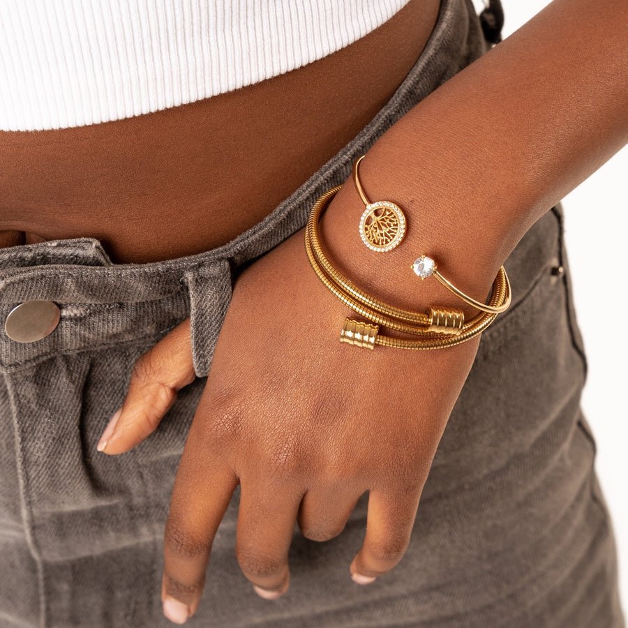 Bracelete Árvore da Vida Tina - Auriella Joias