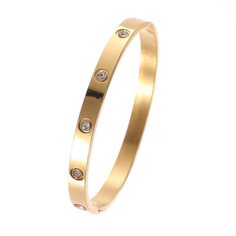 Bracelete Zircônia Dionne - Auriella Joias