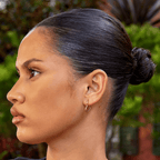 Brinco Argola Coração Una - Auriella Joias