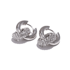 Brinco Argola Zircônia Inai - Auriella Joias