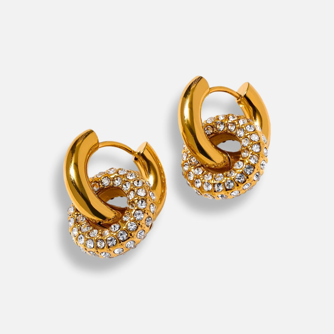 Brinco Argola Zircônia Inai