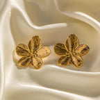 Brinco Maxi Flor Andreia - Auriella Joias