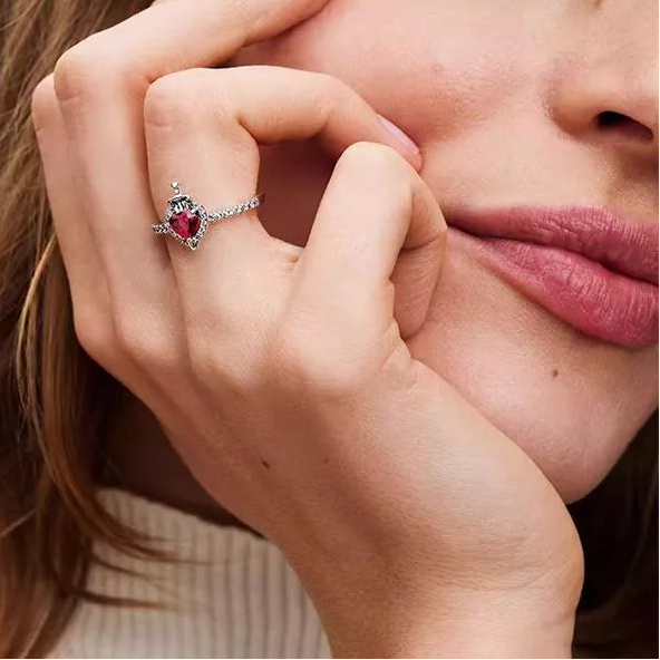 Anel Disney Rainha Má da Branca de Neve Inspiração Pandora