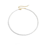 Colar Choker Pérola Água Doce Any - Auriella Joias