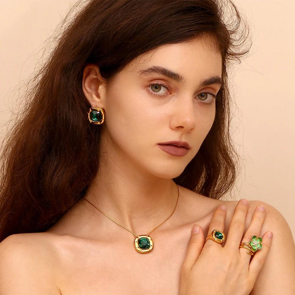 Colar Cristal Maelis - Auriella Joias