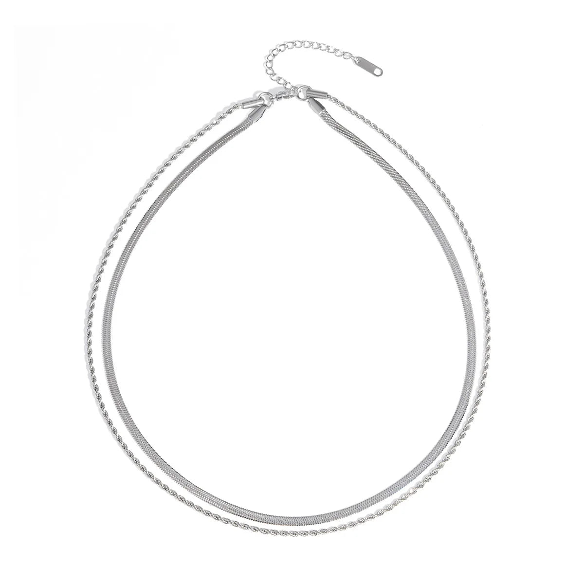 Colar Duplo Rede Anu - Auriella Joias