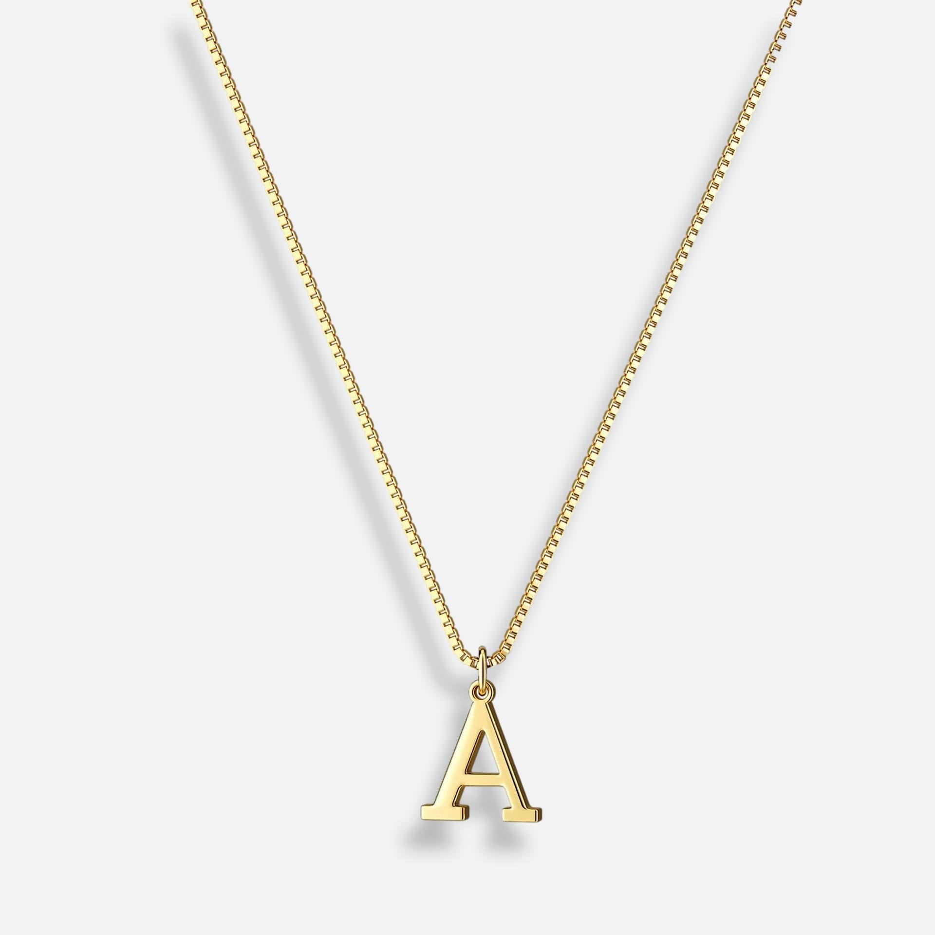 Colar Inicial Minimalista Ivonea