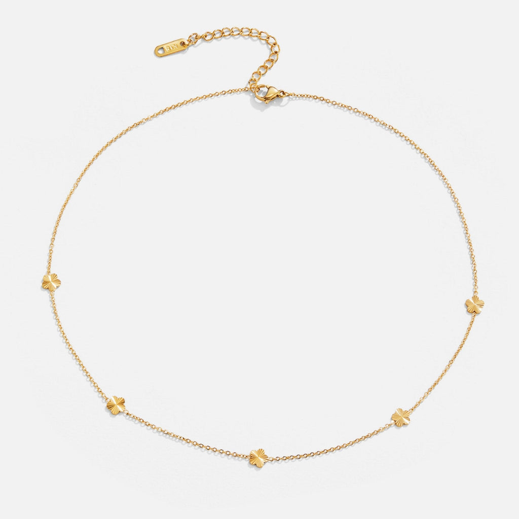 Colar Mini Flor Su - Auriella Joias