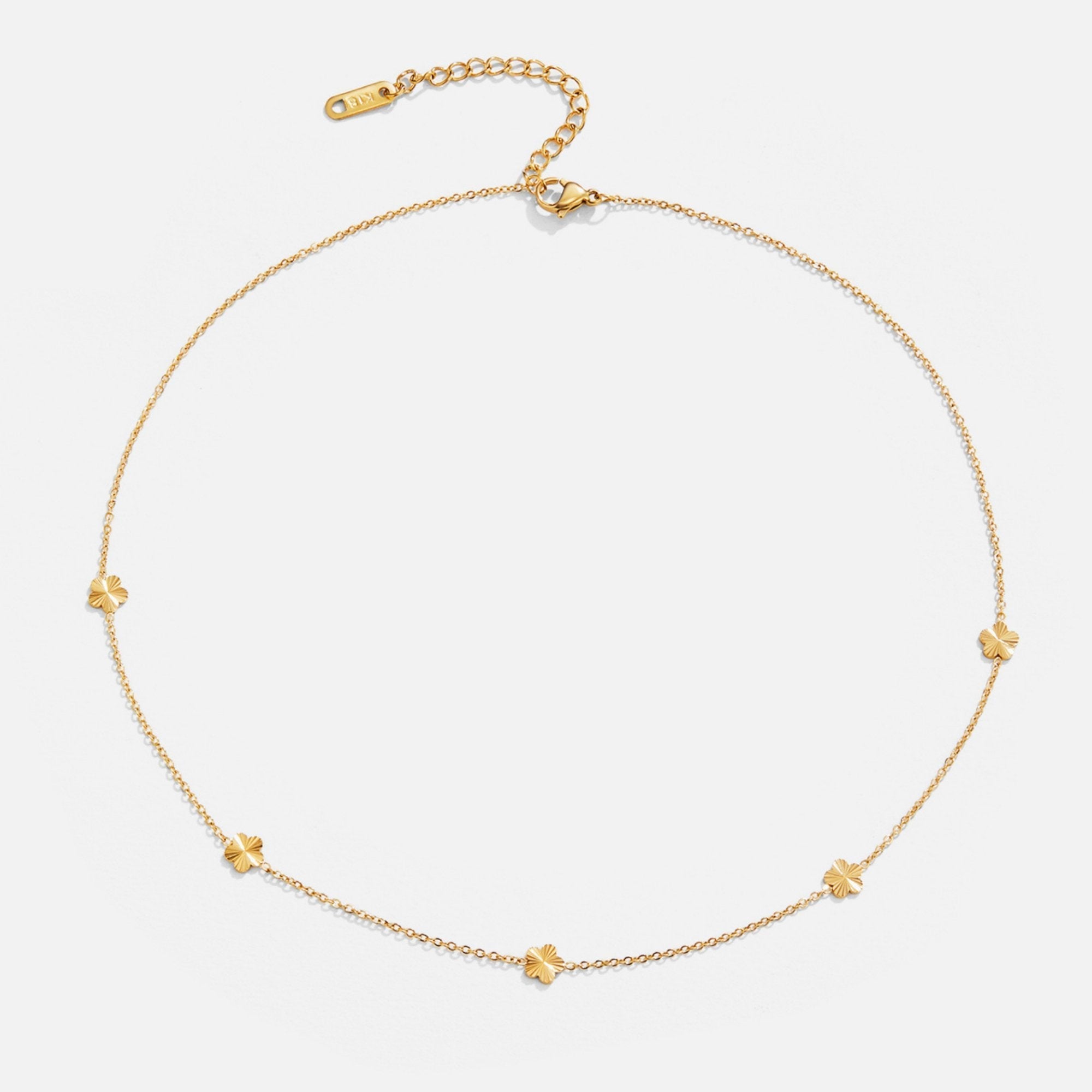 Colar Mini Flor Su - Auriella Joias