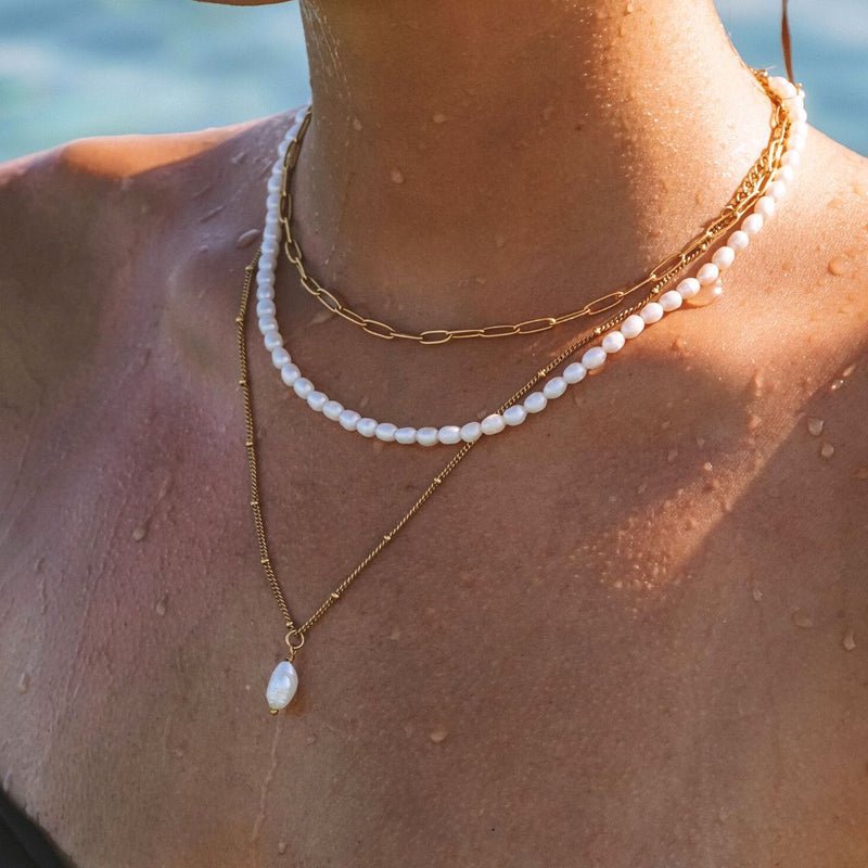 Colar Pérola Fresh Belle - Auriella Joias