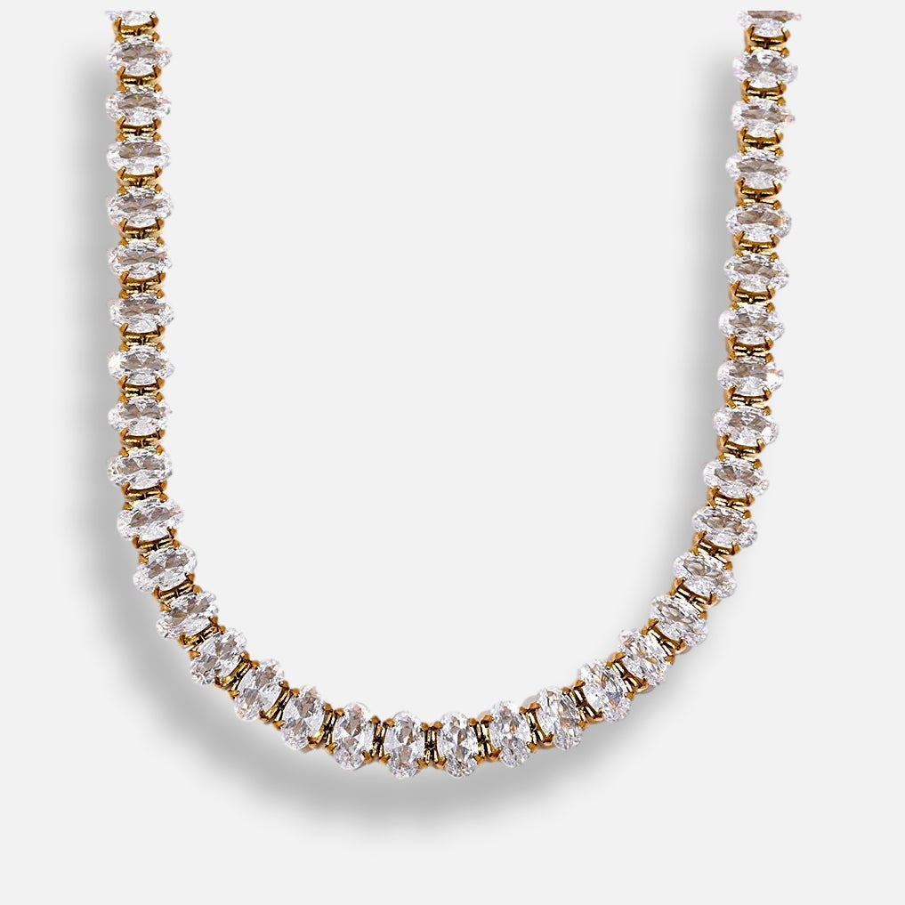 Colar Riviera Oval Selin