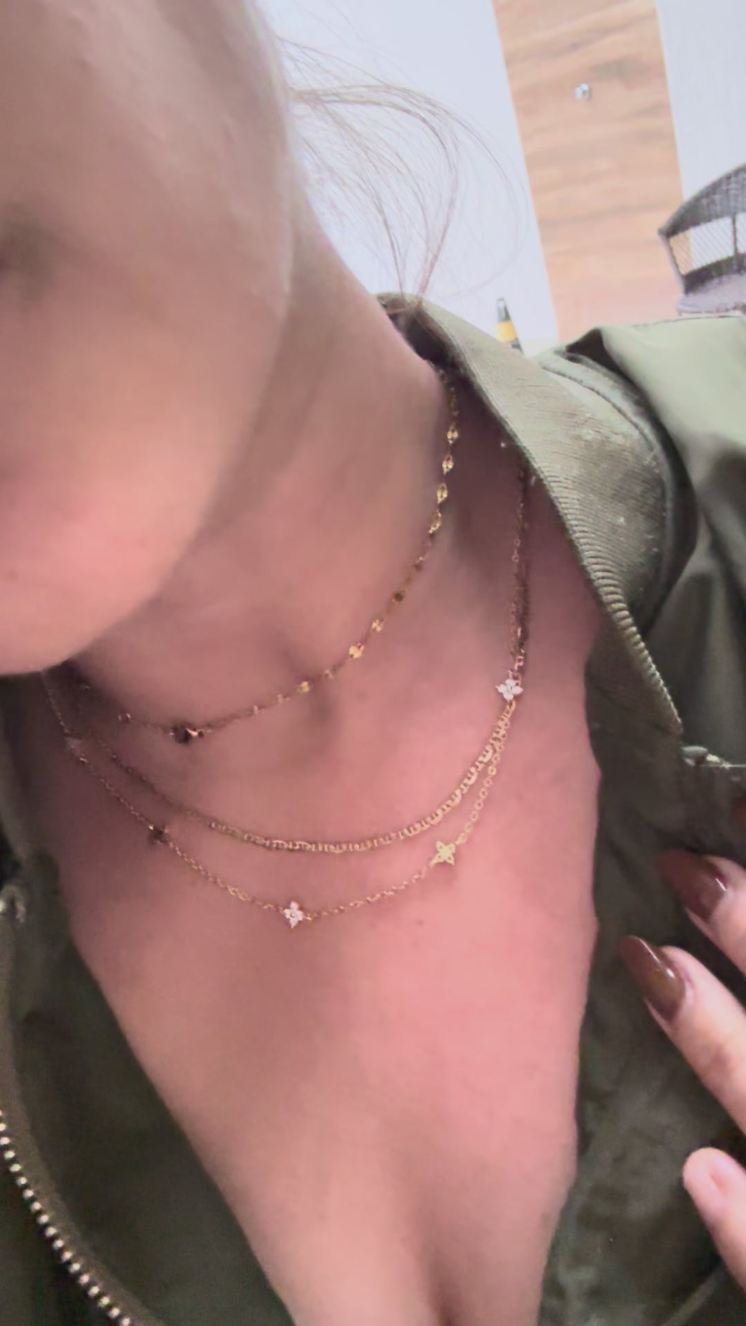 Colar Choker Minimalista Zircônia Olivia