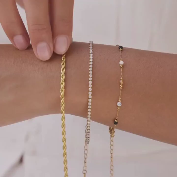 Pulseira Corrente de Rede Cyra