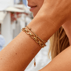 Pulseira Elos Sary - Auriella Joias