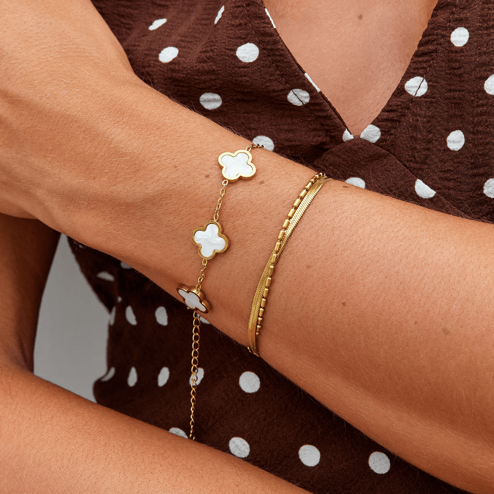 Pulseira Madrepérola Nicole - Auriella Joias