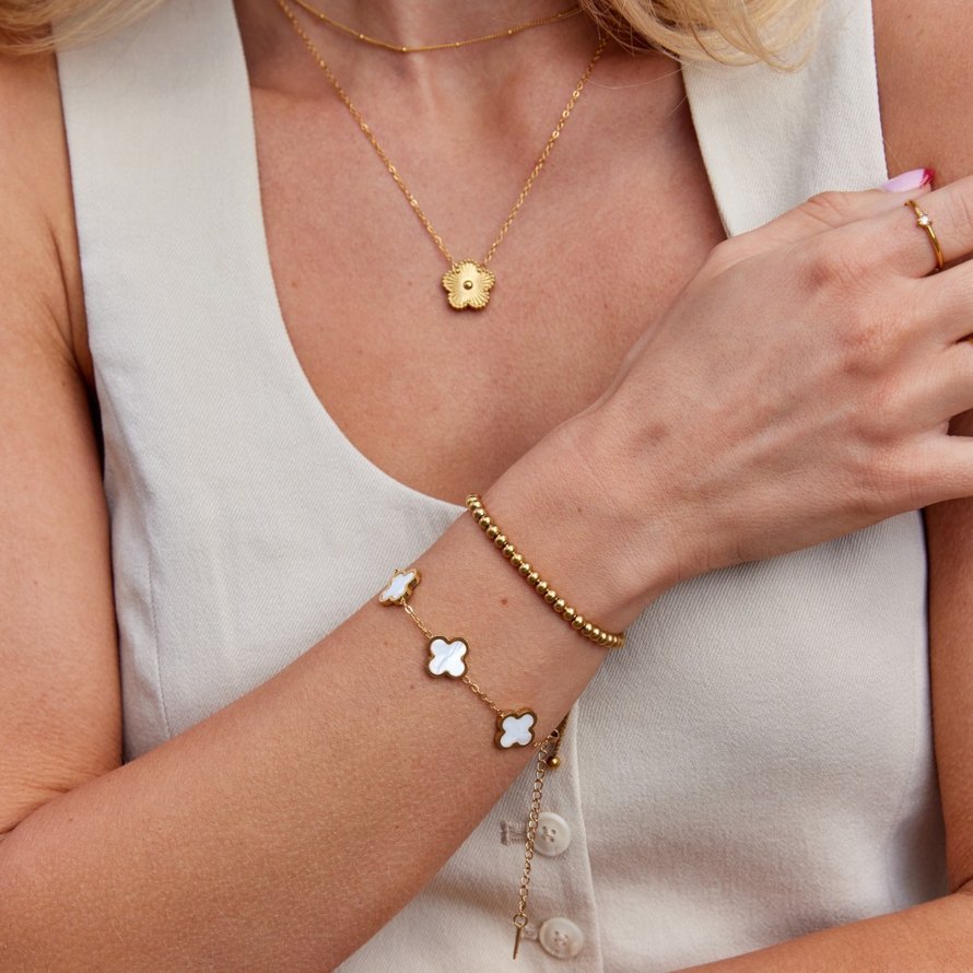 Pulseira Madrepérola Nicole - Auriella Joias