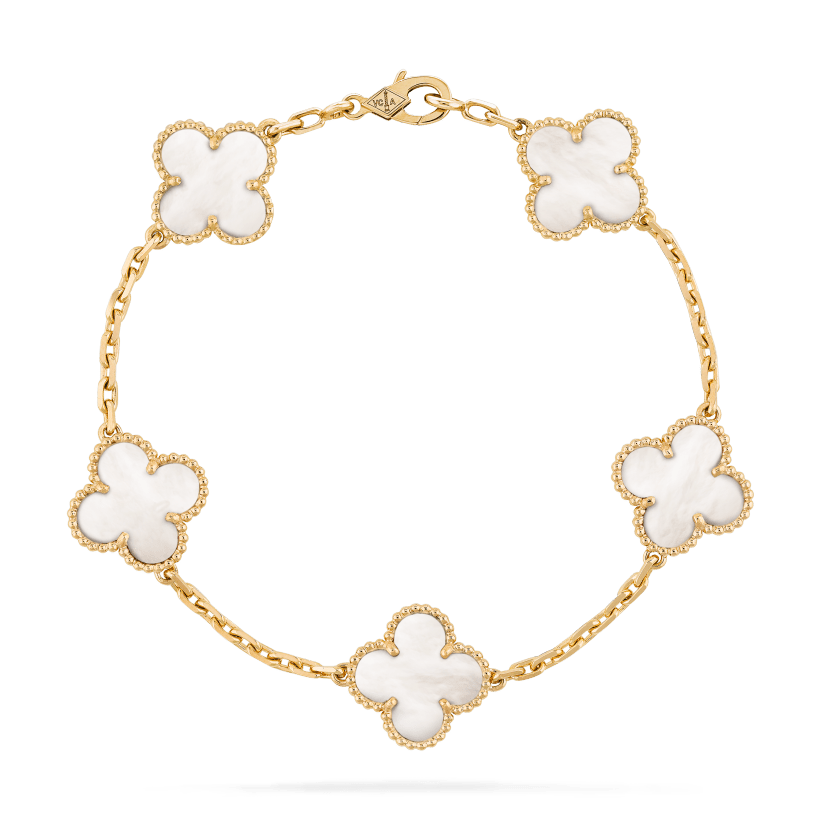 Pulseira Trevo Onix Ziane - Auriella Joias