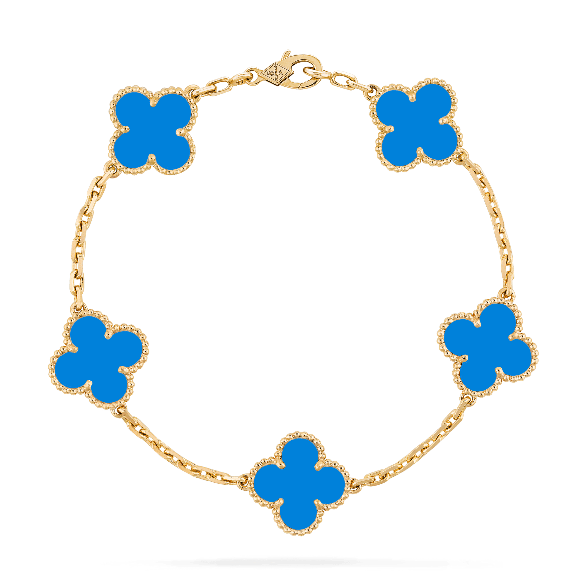 Pulseira Trevo Onix Ziane - Auriella Joias
