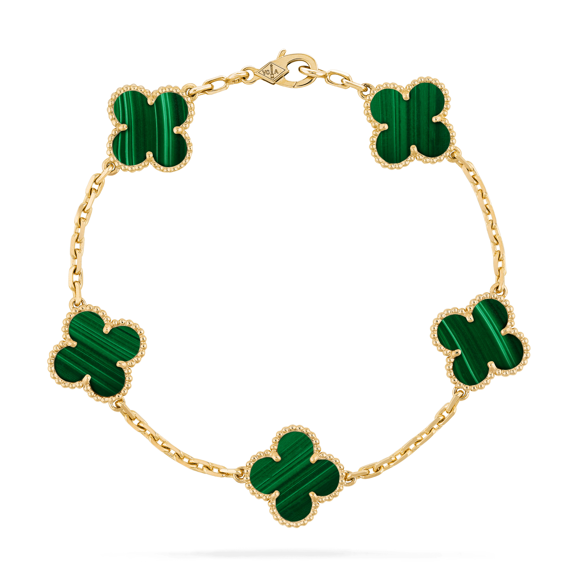 Pulseira Trevo Onix Ziane - Auriella Joias